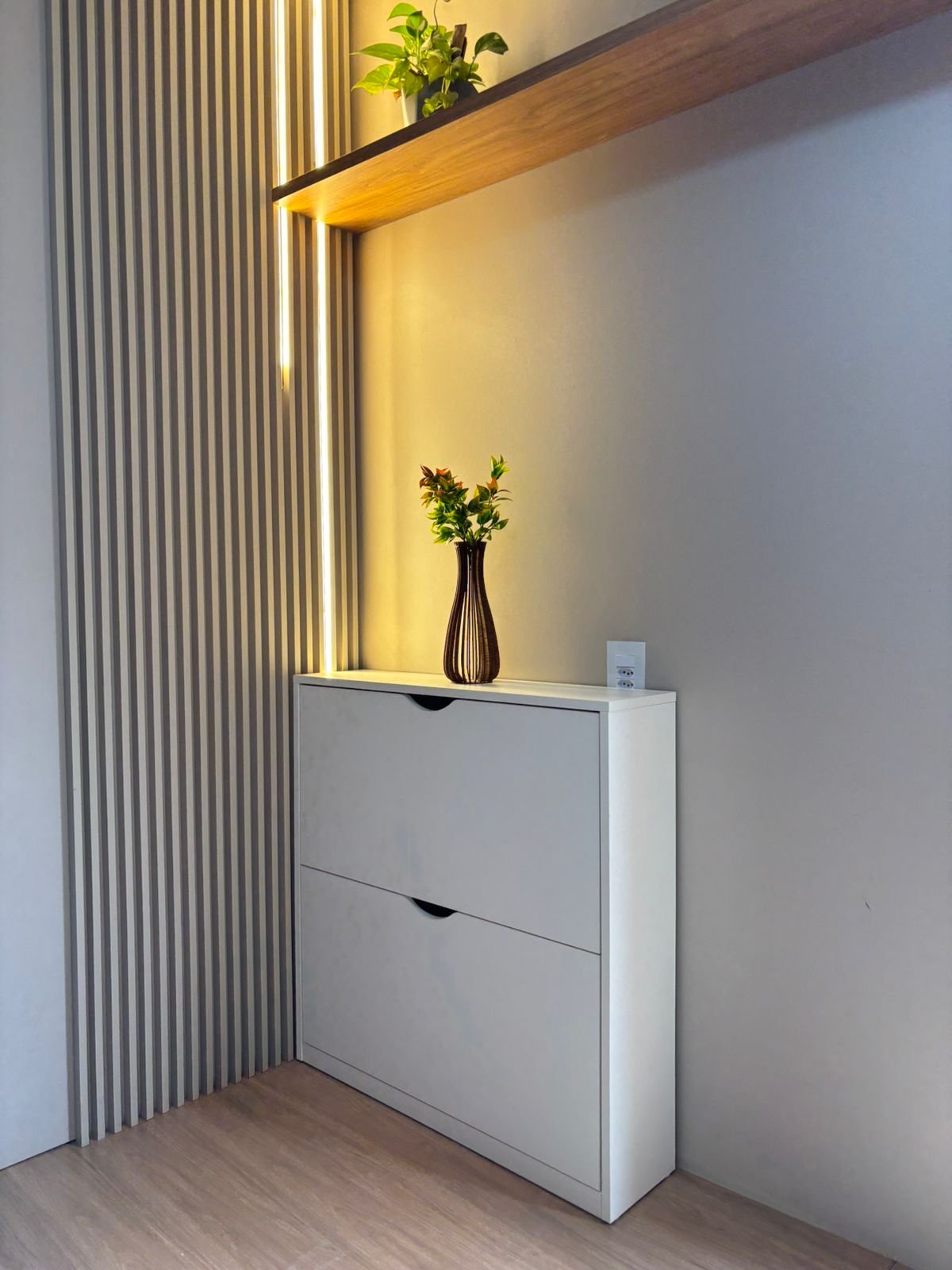 Sapateira Slim Articulada 2 portas